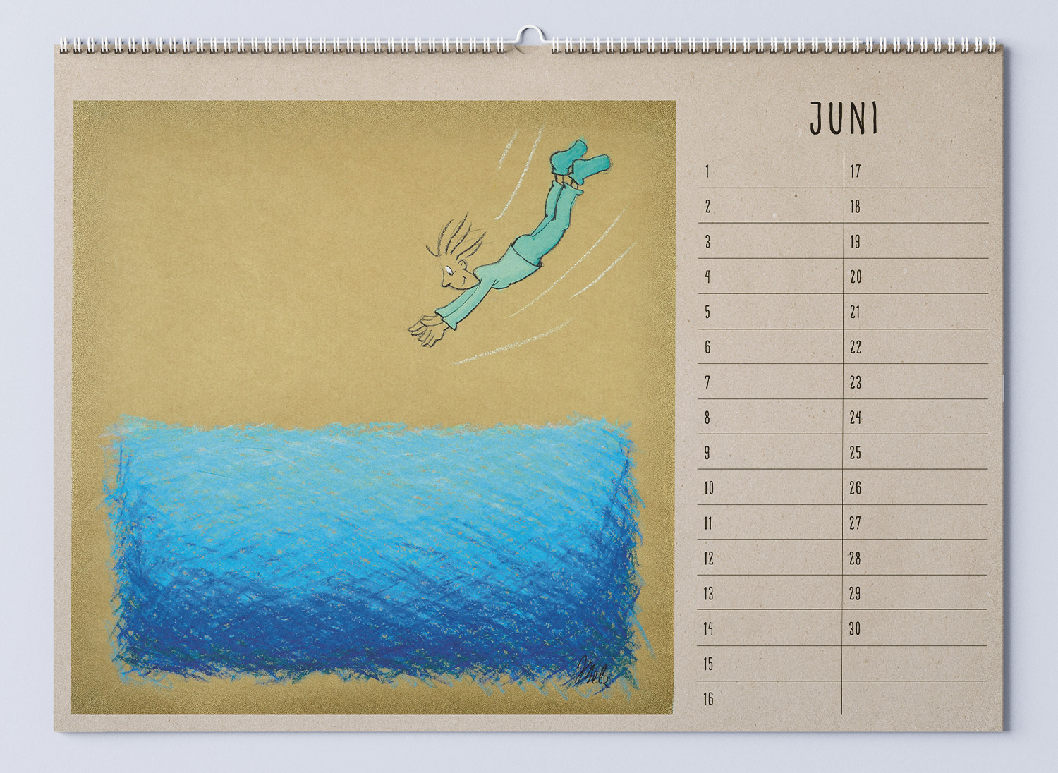 6 Calendar Mockup Juni